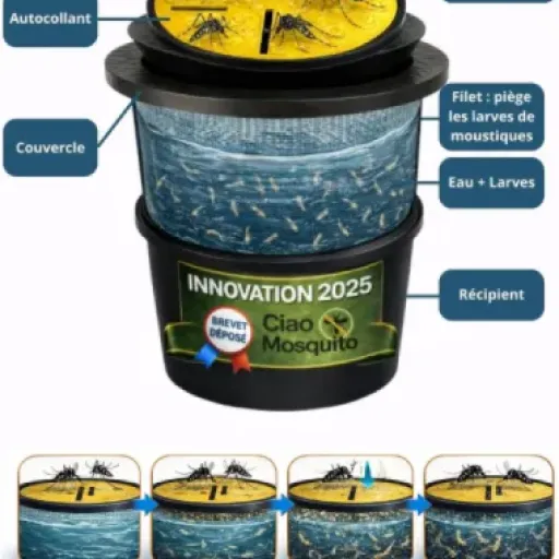 Test Ciao Mosquito (lot de 4) : les moustiques tigres ont enfin un vrai concurrent au jardin