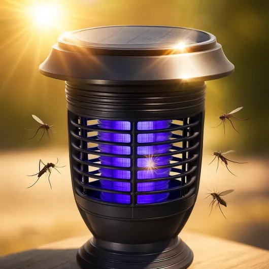 Piège à Moustique Solaire Auto-nettoyant EZIlight® Mosquito Garden MG 20