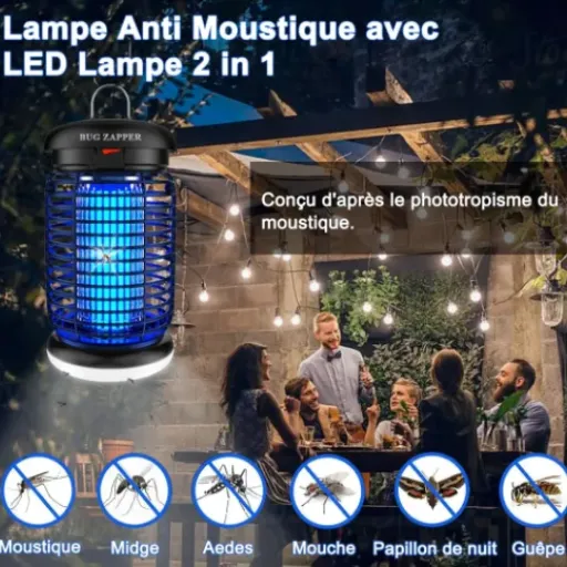 Test WUEAOA Lampe Anti Moustique : Enfin une solution efficace contre les insectes ?