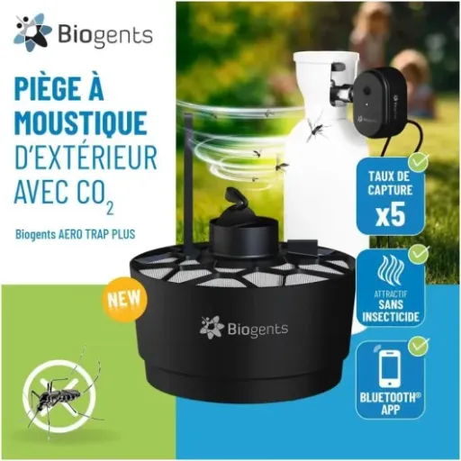 Test Biogents Aero Trap Plus : le piège à moustiques CO2 qui calme vraiment la terrasse (mais pas sans contraintes)