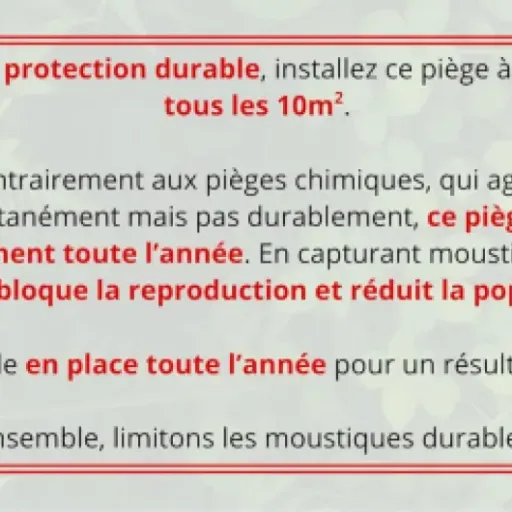 Test X4 Pièges Anti-Larves Moustique Tigre : enfin un truc simple qui attaque le problème à la source
