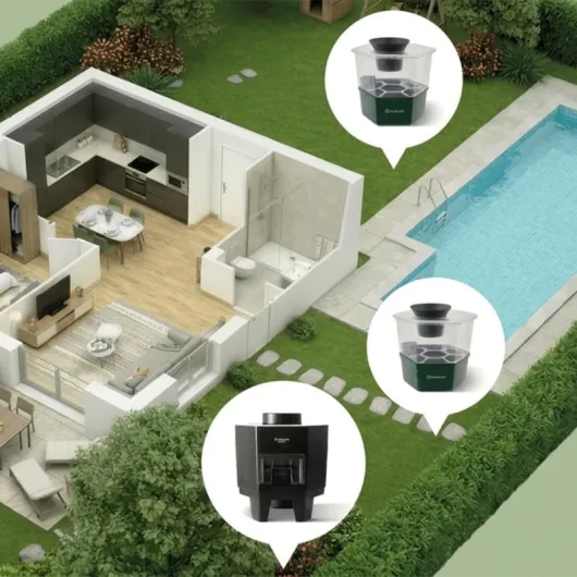 HEXATRAP BY FAVEX - Pack anti‑moustiques jardin – Piege HexaTrap CO2 Capture + 2 Pieges HexaCatch – Action extérieure jusqu'à 500m² – Gel attractif inclus – Réduction progressive