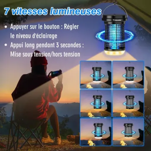 Test PALONE Lampe Anti Moustique Solaire LED : enfin une lampe qui fait (vraiment) le job en terrasse