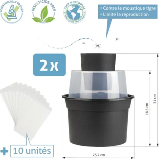 Test Biogents Système 2+1 : combo intéressant contre le moustique tigre, mais pas la solution miracle