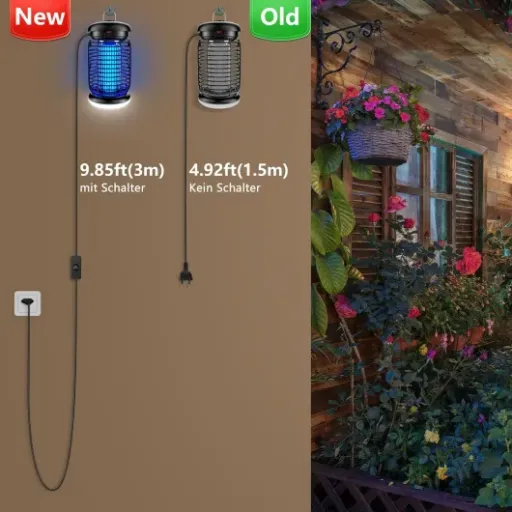 Test seenlast Lampe Anti Moustique 15W : le gros grille-insectes qui fait (presque) le ménage tout seul
