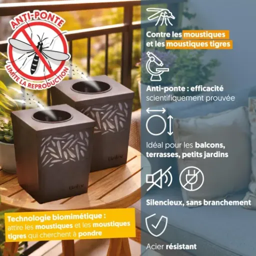 Test Wiliv x Home Defense Piège à Moustiques : ça limite clairement la casse sur balcon, mais faut être patient