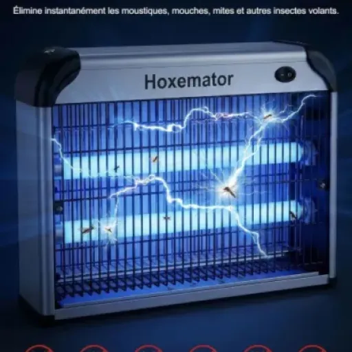 Test Lampe Anti Moustique Électrique 20W Hoxemator : ça grille bien, mais pas les moustiques tigres