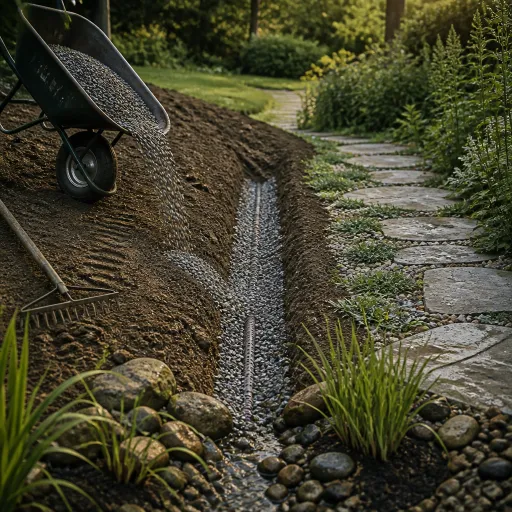 Aménager son jardin pour réduire les gîtes larvaires : pente, drainage et matériaux qui ne piègent pas l'eau